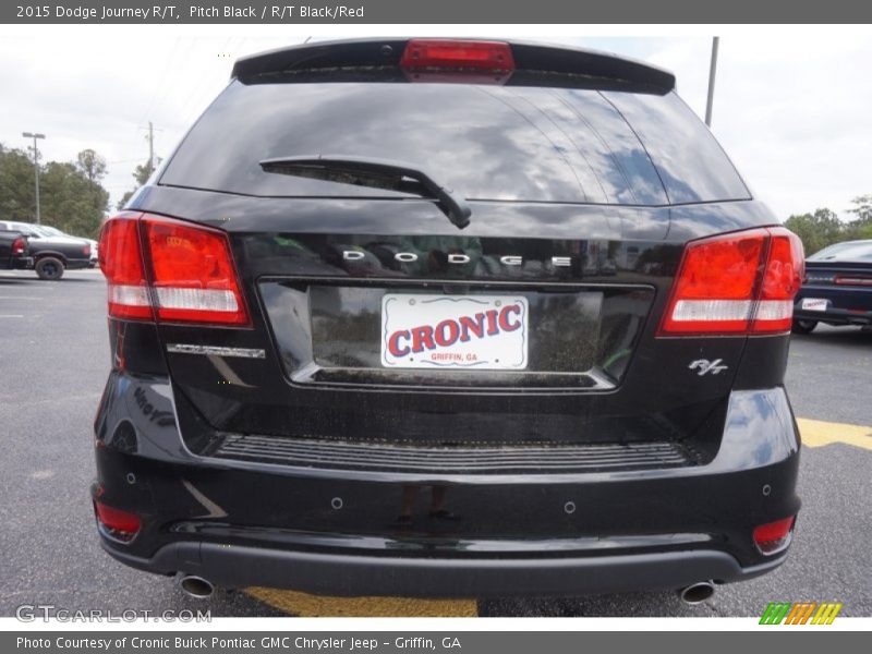 Pitch Black / R/T Black/Red 2015 Dodge Journey R/T