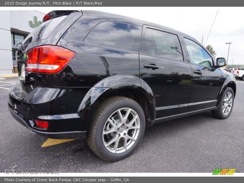 Pitch Black / R/T Black/Red 2015 Dodge Journey R/T