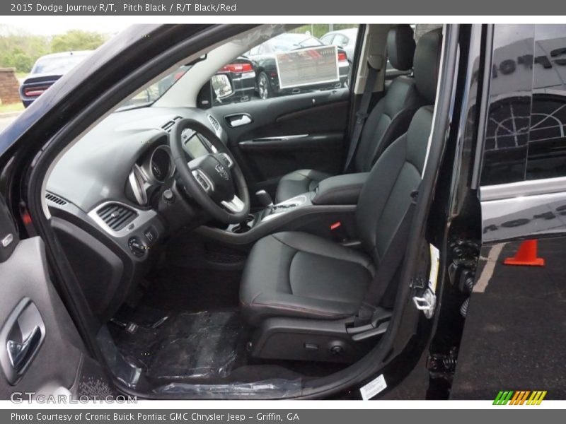 Pitch Black / R/T Black/Red 2015 Dodge Journey R/T