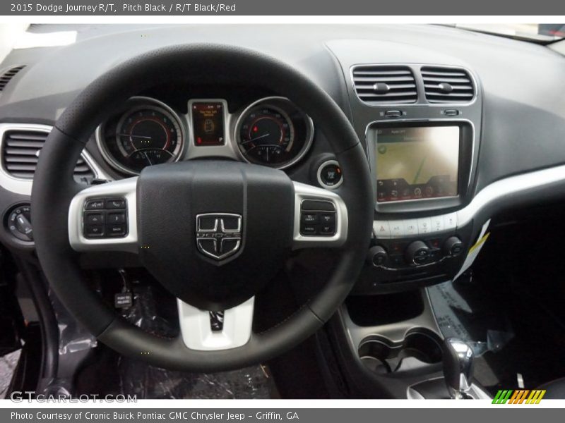 Pitch Black / R/T Black/Red 2015 Dodge Journey R/T