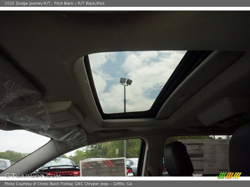 Pitch Black / R/T Black/Red 2015 Dodge Journey R/T