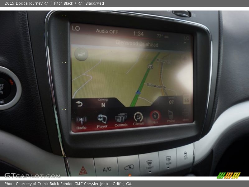 Pitch Black / R/T Black/Red 2015 Dodge Journey R/T