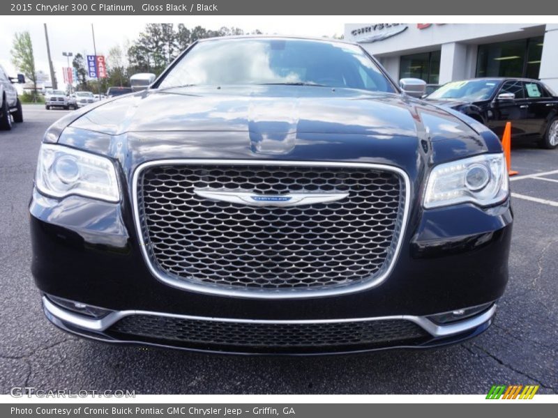 Gloss Black / Black 2015 Chrysler 300 C Platinum