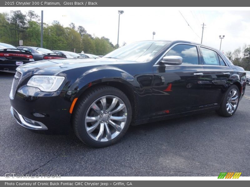 Gloss Black / Black 2015 Chrysler 300 C Platinum