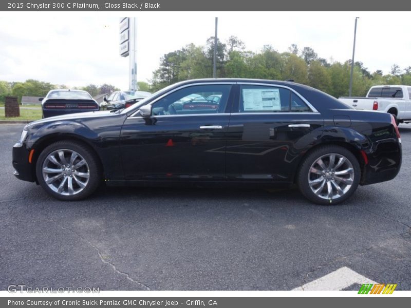 Gloss Black / Black 2015 Chrysler 300 C Platinum