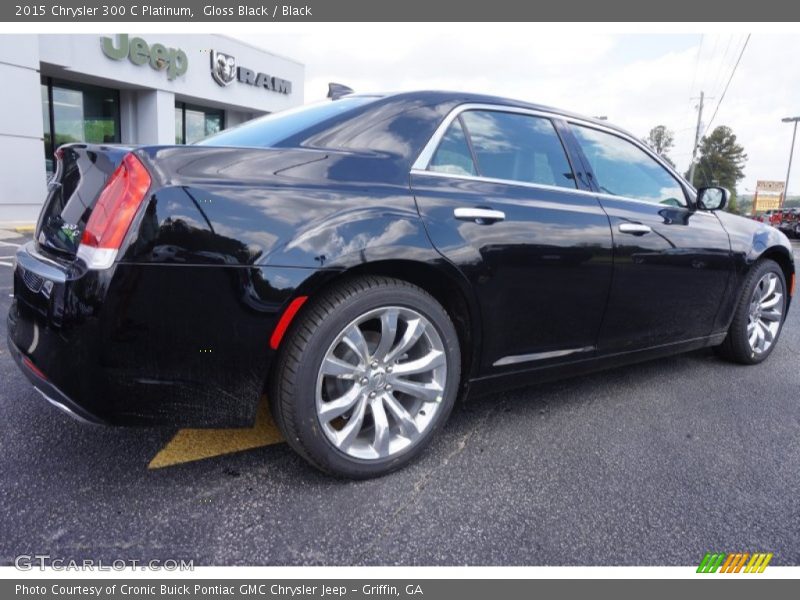 Gloss Black / Black 2015 Chrysler 300 C Platinum
