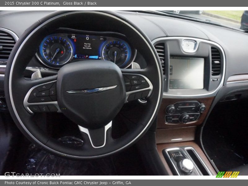 Gloss Black / Black 2015 Chrysler 300 C Platinum