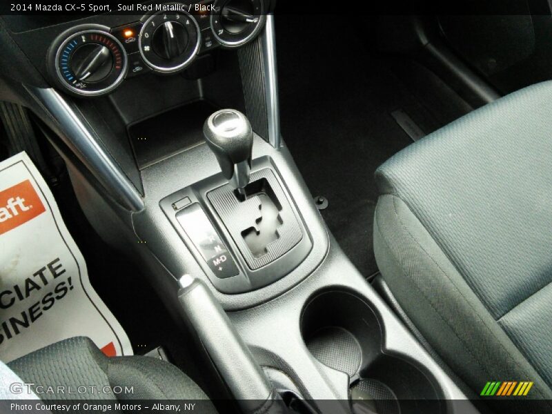 Soul Red Metallic / Black 2014 Mazda CX-5 Sport