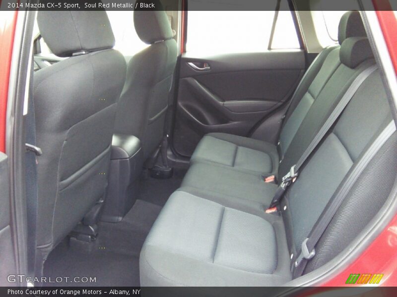 Soul Red Metallic / Black 2014 Mazda CX-5 Sport