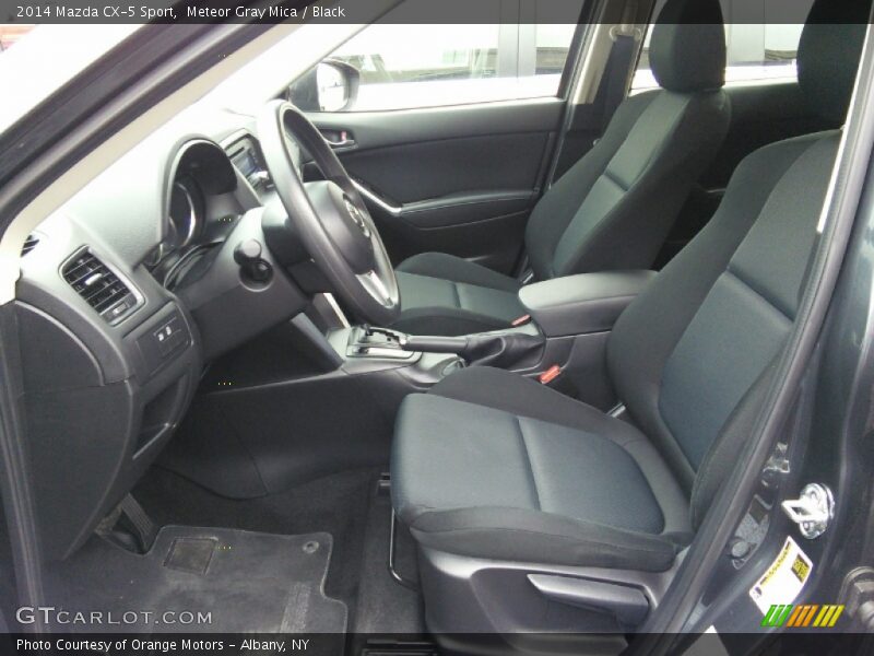 Meteor Gray Mica / Black 2014 Mazda CX-5 Sport