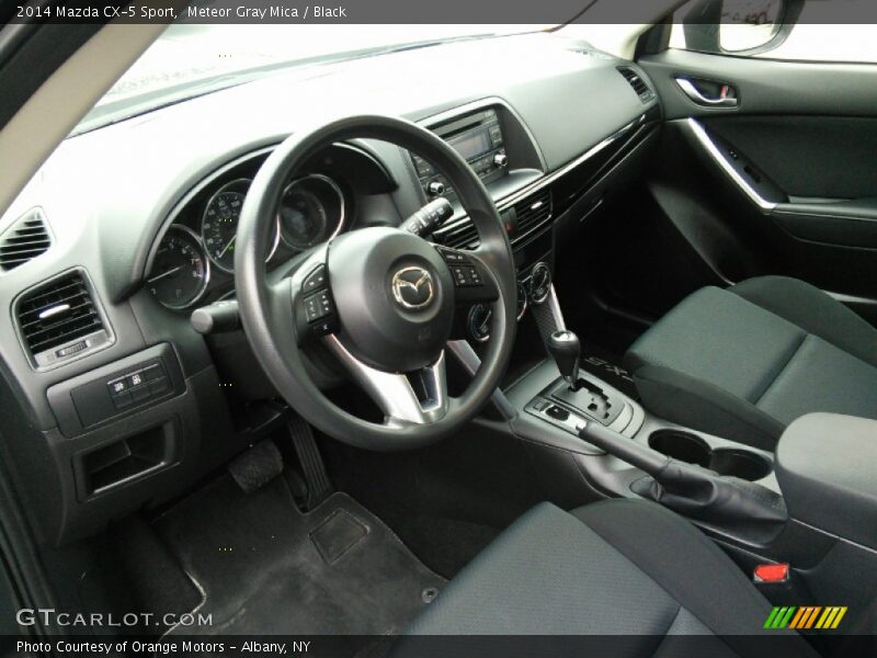 Meteor Gray Mica / Black 2014 Mazda CX-5 Sport