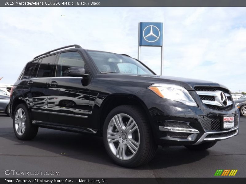 Black / Black 2015 Mercedes-Benz GLK 350 4Matic