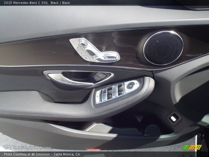 Black / Black 2015 Mercedes-Benz C 300
