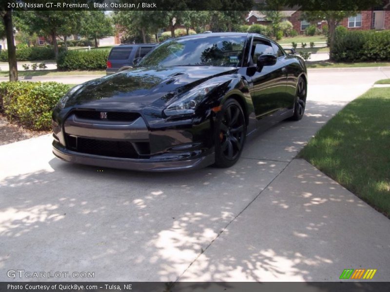 Black Obsidian / Black 2010 Nissan GT-R Premium