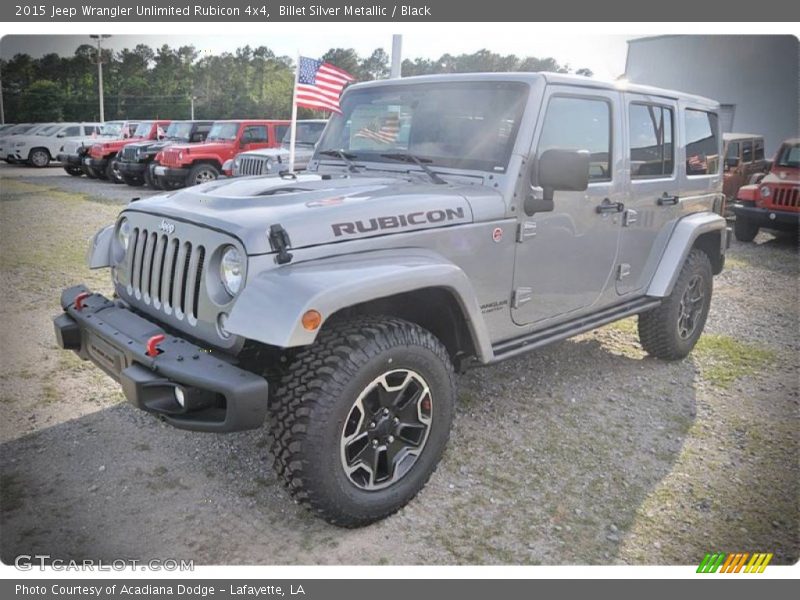 Front 3/4 View of 2015 Wrangler Unlimited Rubicon 4x4