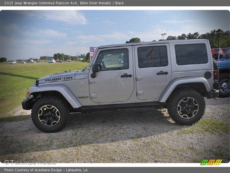  2015 Wrangler Unlimited Rubicon 4x4 Billet Silver Metallic