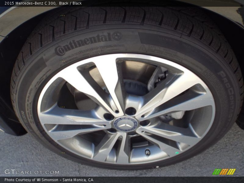 Black / Black 2015 Mercedes-Benz C 300