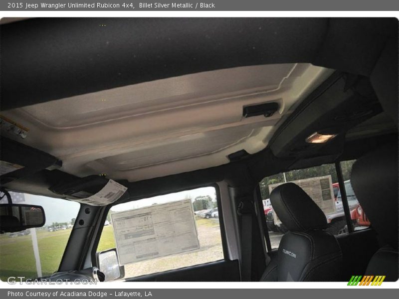 Billet Silver Metallic / Black 2015 Jeep Wrangler Unlimited Rubicon 4x4
