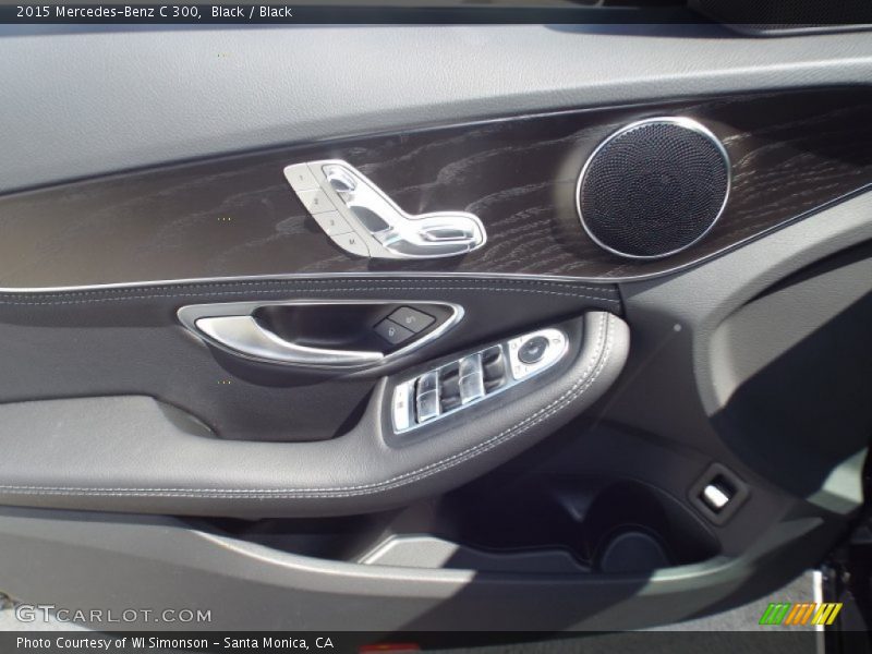Black / Black 2015 Mercedes-Benz C 300