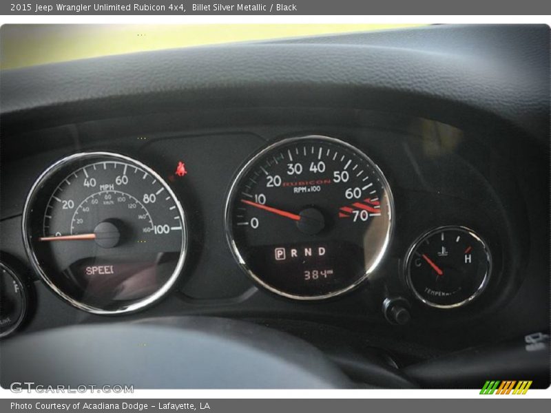  2015 Wrangler Unlimited Rubicon 4x4 Rubicon 4x4 Gauges