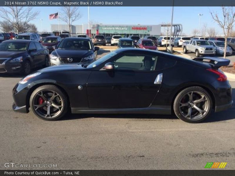 Magnetic Black / NISMO Black/Red 2014 Nissan 370Z NISMO Coupe