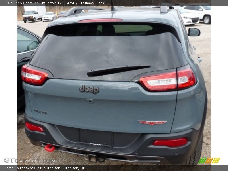 Anvil / Trailhawk Black 2015 Jeep Cherokee Trailhawk 4x4