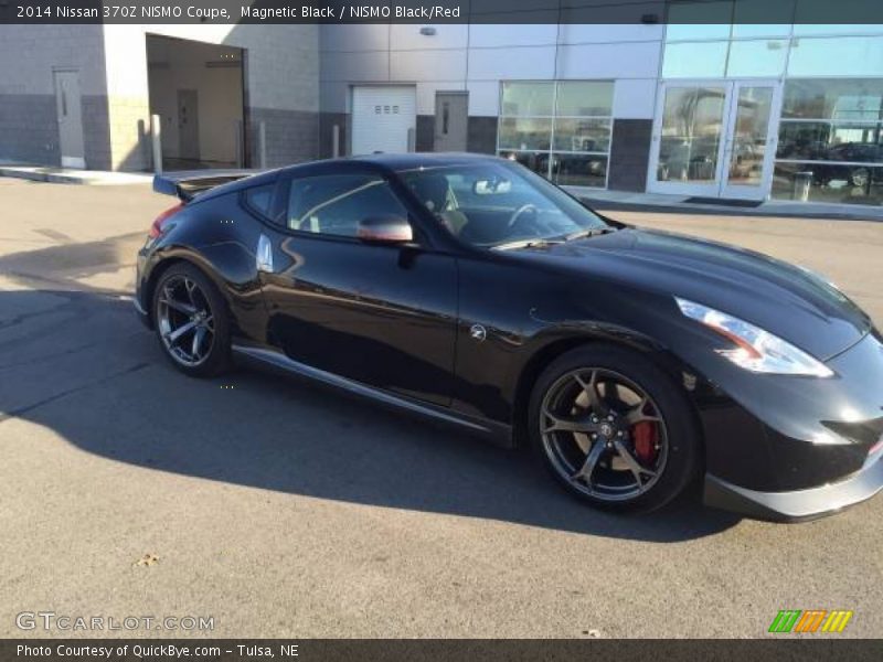 Magnetic Black / NISMO Black/Red 2014 Nissan 370Z NISMO Coupe