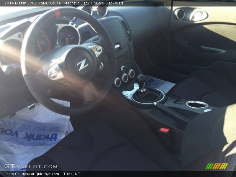 Magnetic Black / NISMO Black/Red 2014 Nissan 370Z NISMO Coupe