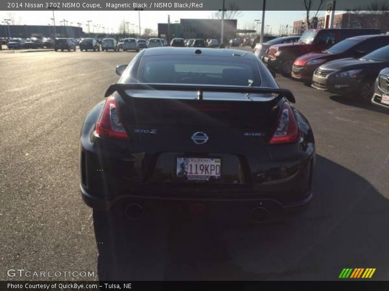 Magnetic Black / NISMO Black/Red 2014 Nissan 370Z NISMO Coupe