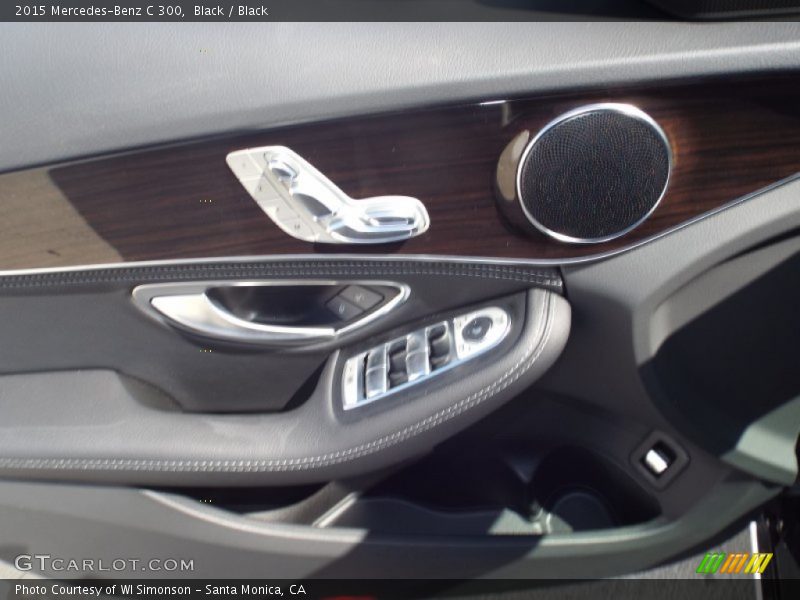 Black / Black 2015 Mercedes-Benz C 300