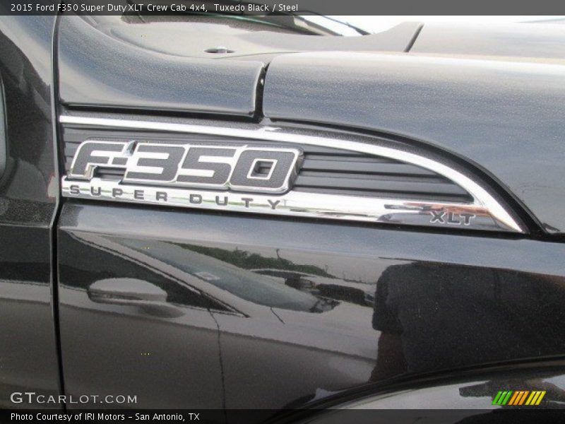 Tuxedo Black / Steel 2015 Ford F350 Super Duty XLT Crew Cab 4x4