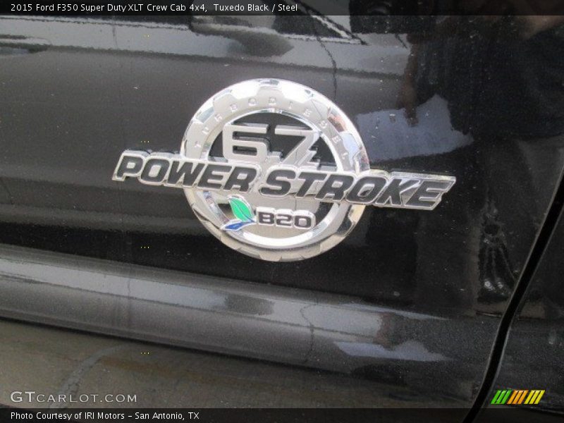 Tuxedo Black / Steel 2015 Ford F350 Super Duty XLT Crew Cab 4x4