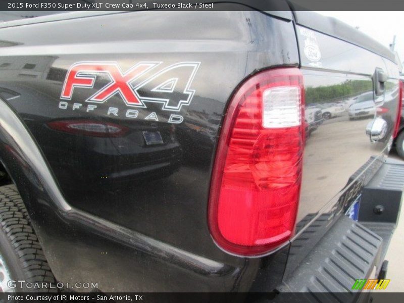 Tuxedo Black / Steel 2015 Ford F350 Super Duty XLT Crew Cab 4x4