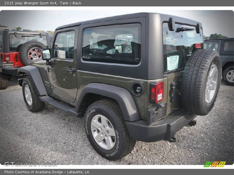 Tank / Black 2015 Jeep Wrangler Sport 4x4