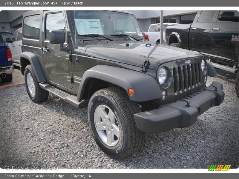 Tank / Black 2015 Jeep Wrangler Sport 4x4