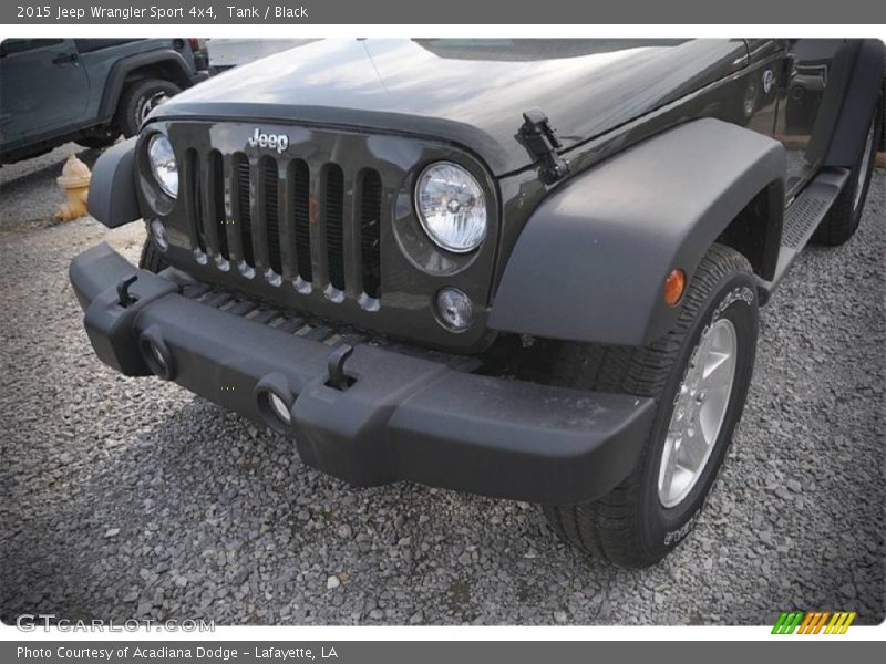 Tank / Black 2015 Jeep Wrangler Sport 4x4