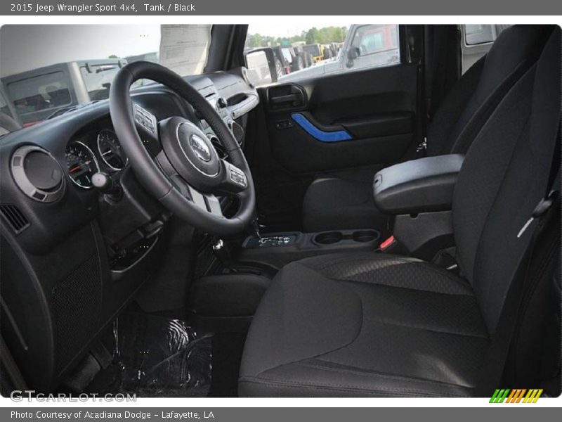 Tank / Black 2015 Jeep Wrangler Sport 4x4
