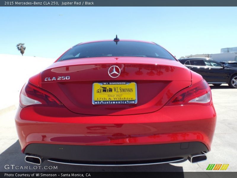 Jupiter Red / Black 2015 Mercedes-Benz CLA 250