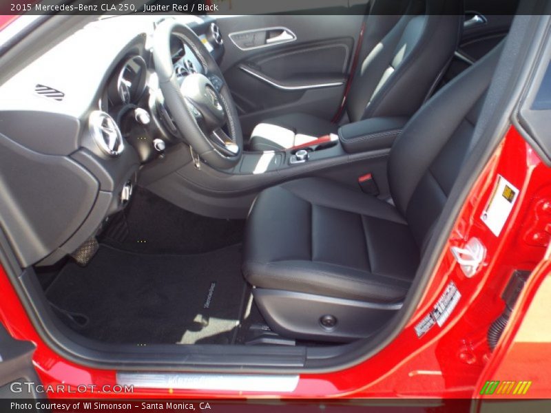 Jupiter Red / Black 2015 Mercedes-Benz CLA 250
