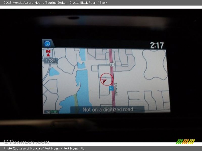 Crystal Black Pearl / Black 2015 Honda Accord Hybrid Touring Sedan