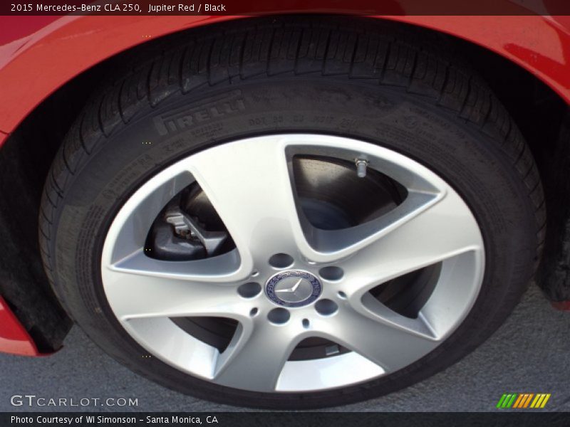 Jupiter Red / Black 2015 Mercedes-Benz CLA 250