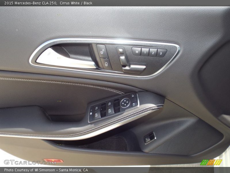 Cirrus White / Black 2015 Mercedes-Benz CLA 250