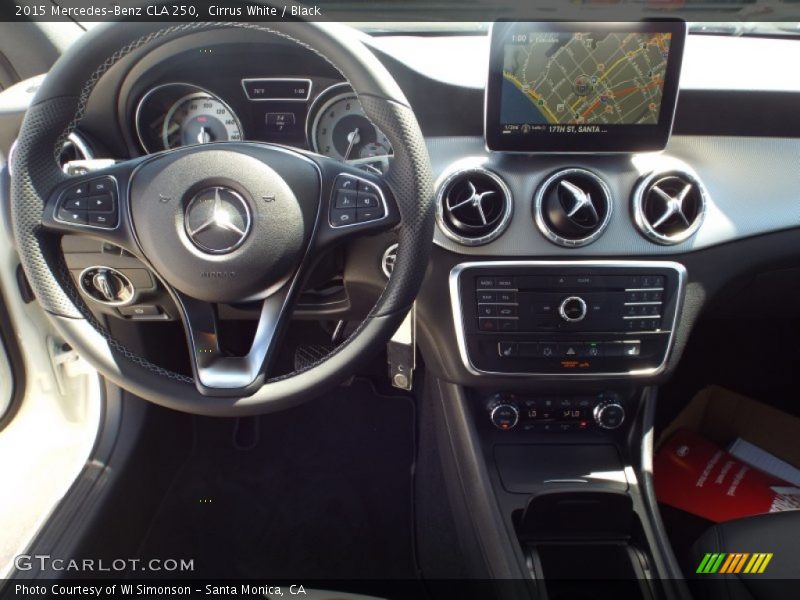 Cirrus White / Black 2015 Mercedes-Benz CLA 250