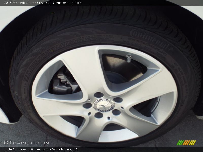Cirrus White / Black 2015 Mercedes-Benz CLA 250