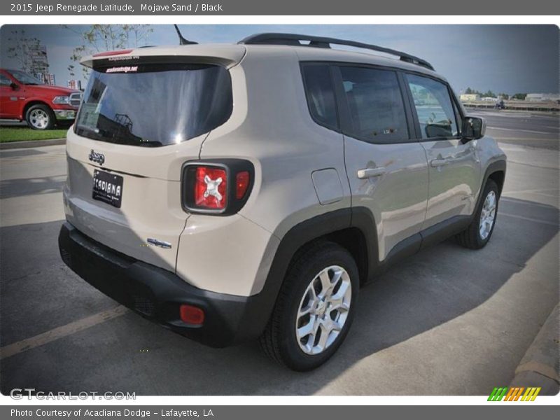 Mojave Sand / Black 2015 Jeep Renegade Latitude