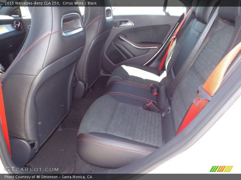 Cirrus White / Black 2015 Mercedes-Benz CLA 250