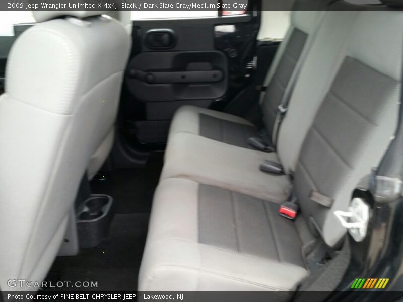 Black / Dark Slate Gray/Medium Slate Gray 2009 Jeep Wrangler Unlimited X 4x4