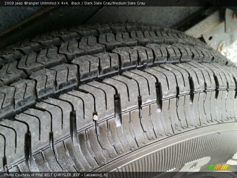 Black / Dark Slate Gray/Medium Slate Gray 2009 Jeep Wrangler Unlimited X 4x4