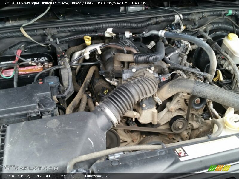 Black / Dark Slate Gray/Medium Slate Gray 2009 Jeep Wrangler Unlimited X 4x4