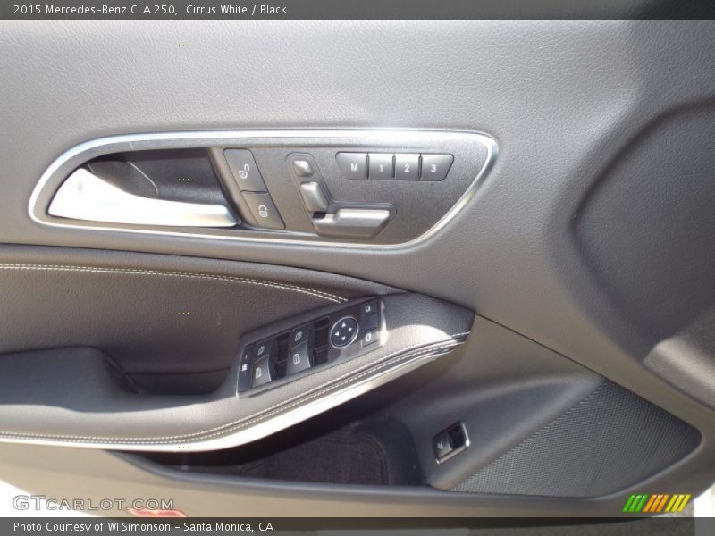 Cirrus White / Black 2015 Mercedes-Benz CLA 250